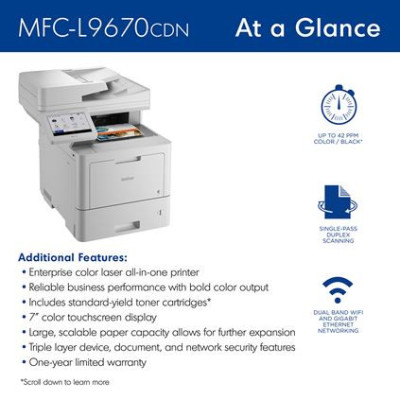 Brother MFC-L9670CDN Replaces Xerox or Canon Copiers