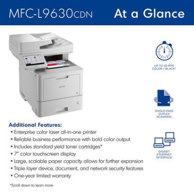 Brother MFC-L9630CDN multifunction printer Laser A4 2400 x 600 DPI 40