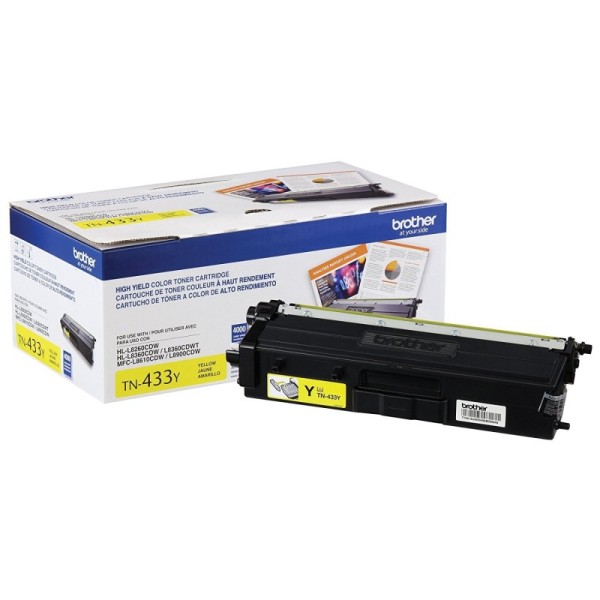Brother TN-433Y toner cartridge Original Yellow