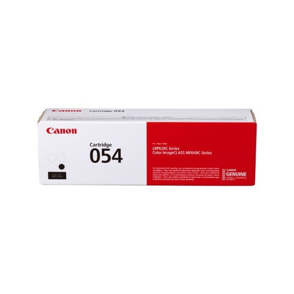 Canon 054 Black Toner Cartridge  Standard Yield (3024C001)