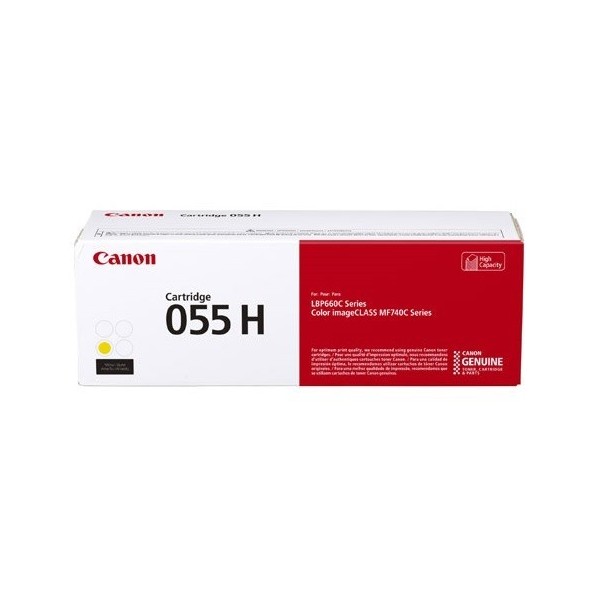 Canon imageCLASS Toner 055 ink cartridge 1 pc(s) Original High (XL) Yield Yellow
