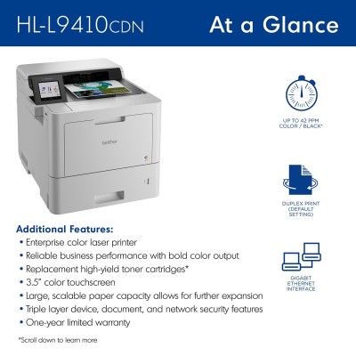 Brother HL-L9410CDN laser printer Colour 2400 x 600 DPI A4