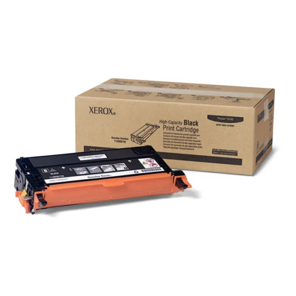 Xerox High Yield Black Toner for Phaser 6180 (113R00726)