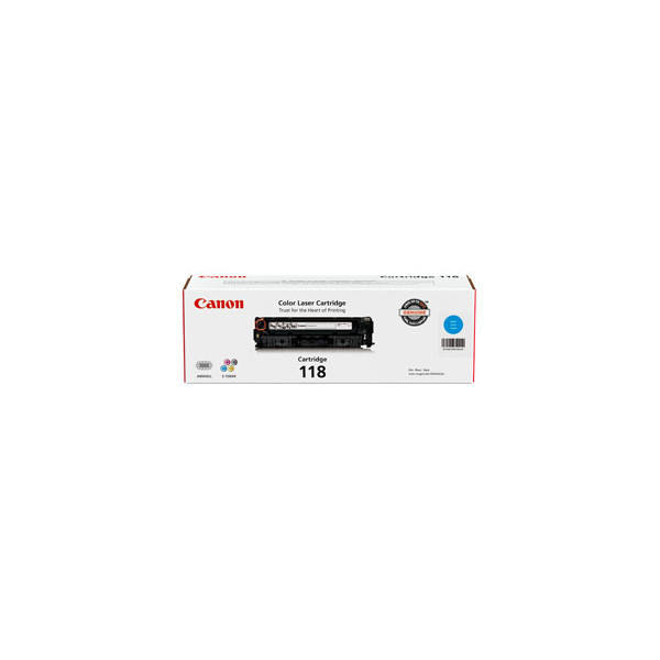 Canon Cartridge 118 Cyan toner cartridge Original Black, Cyan, Magenta, Yellow