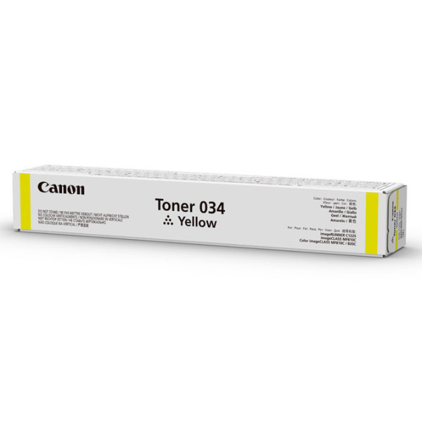 Canon 034 toner cartridge 1 pc(s) Original Yellow