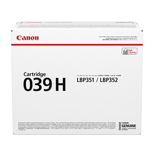 Canon 039H toner cartridge 1 pc(s) Original Black